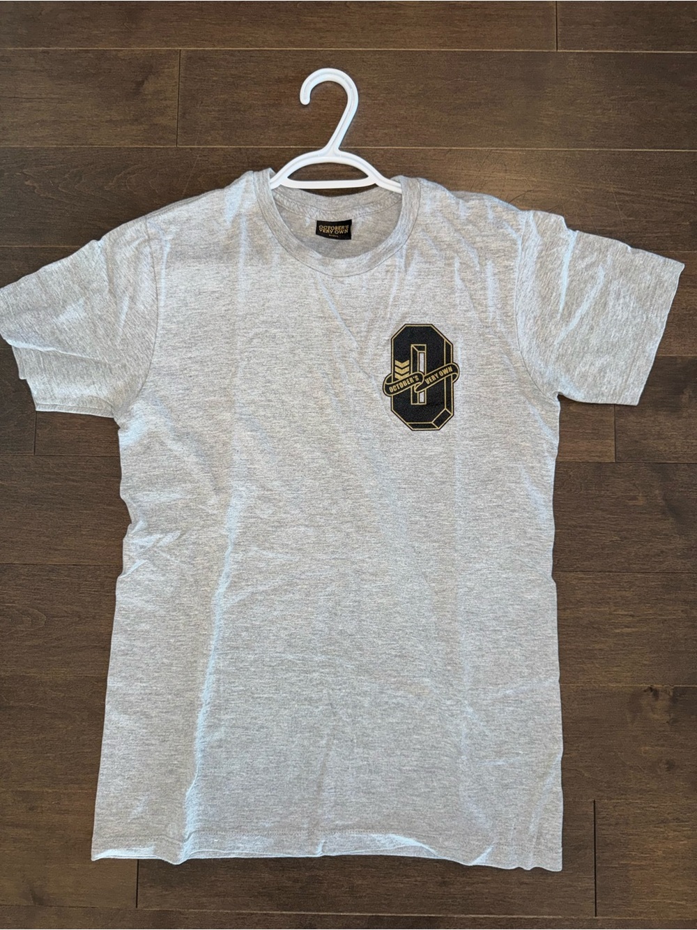 Gray Graphic Logo Short-Sleeve Tee - OVO